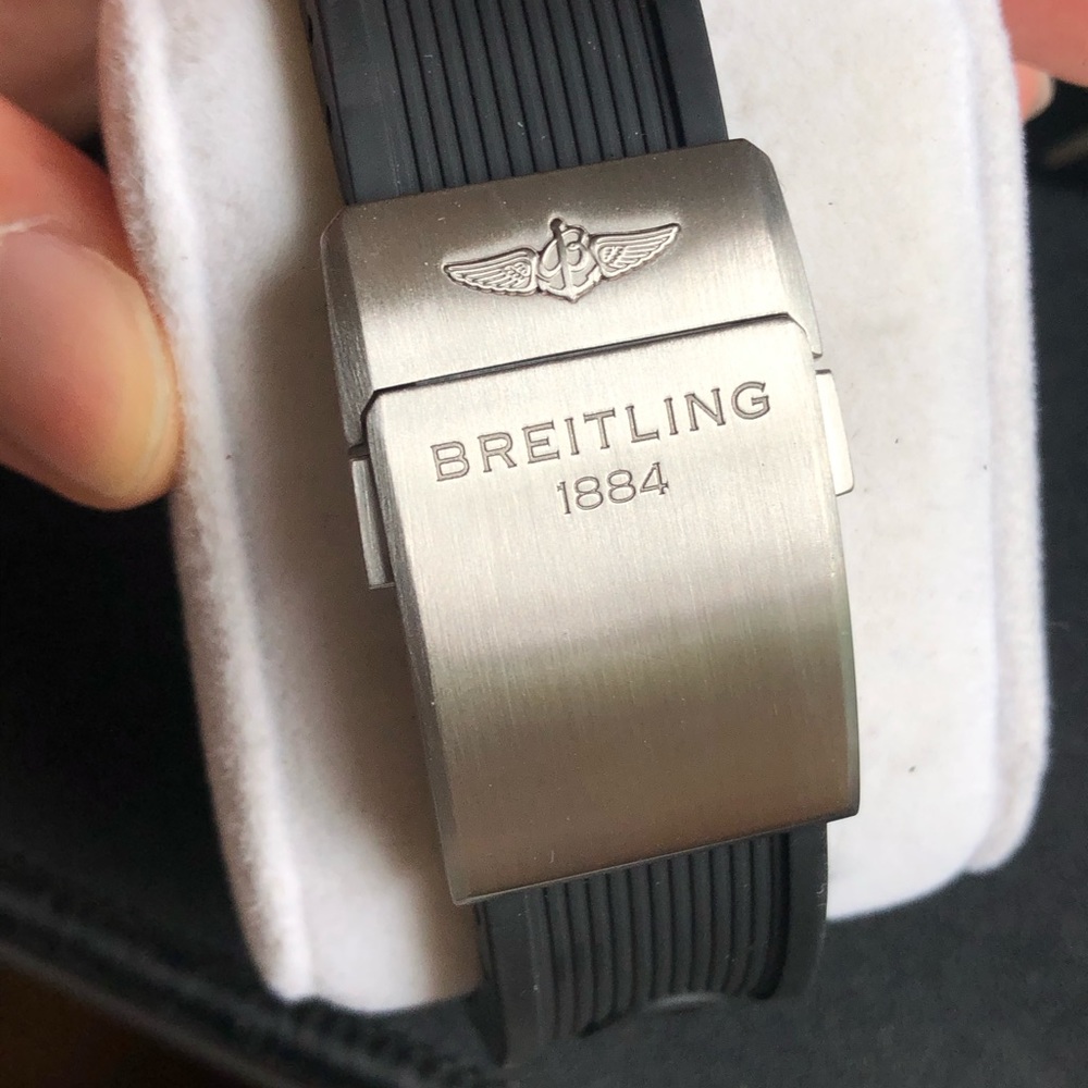 SERVICED Breitling Chronospace A23360 Box & Papers - Picture 8 of 8